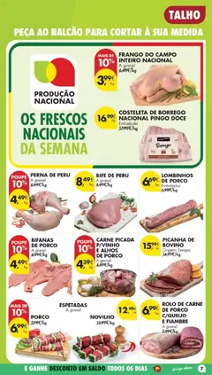 Pré-visualização Pingo Doce Poupe Esta Semana Madeira válido de 30/06/2026 | Página: 7 | Produtos: Frango, Peru, Carne picada, Carne
