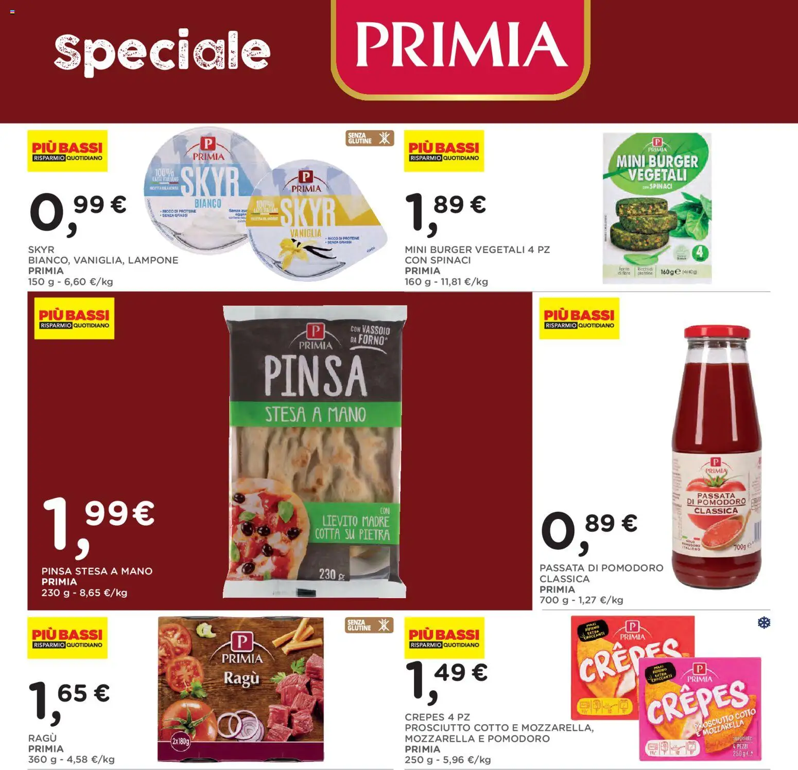 Volantino Poli del 17/06/2026 | Pagina: 20 | Prodotti: Prosciutto Cotto, Pomodoro, Passata di pomodoro, Ragú