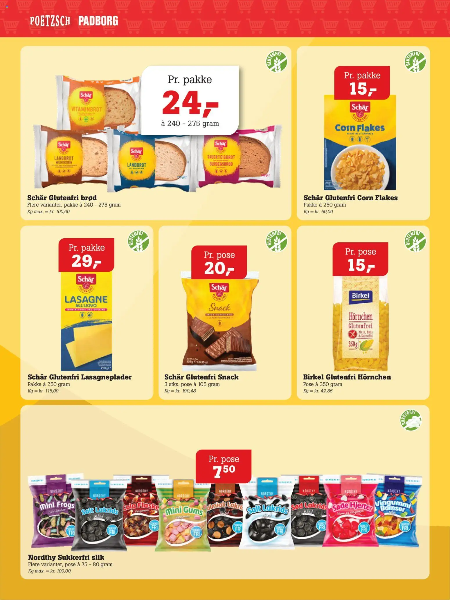 Poetzsch Padborg tilbudsavis – gyldig fra 27/08/2026 | Side: 7 | Produkter: Brød, Lasagneplader, Cola, Lasagne