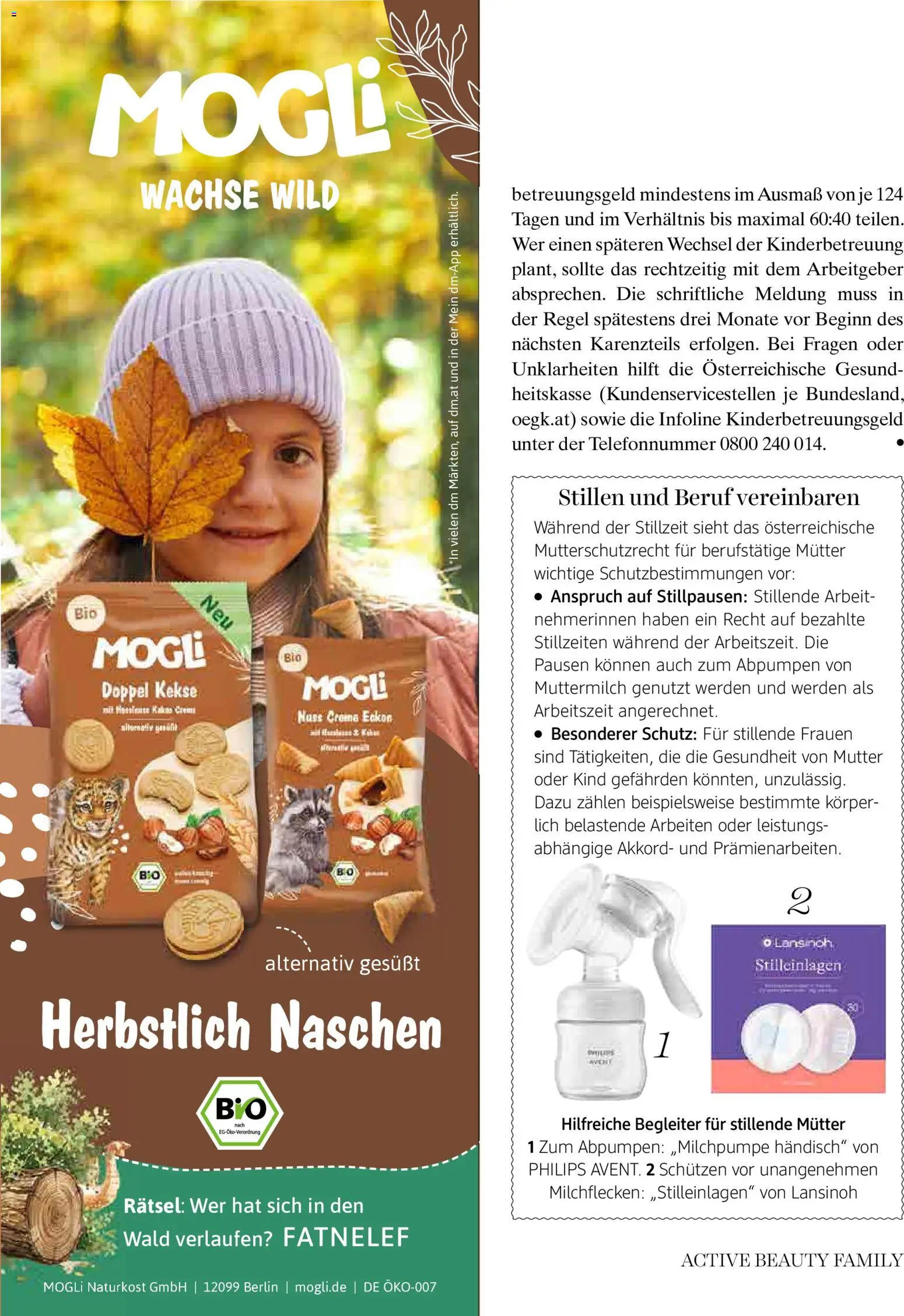 dm drogerie markt Family Magazin October 2026 gültig ab 01.10.2026 | Seite: 28 | Produkte: Kekse, Creme