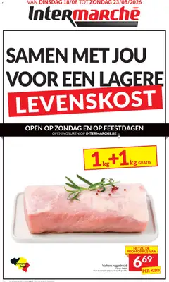 Intermarché folder week 34 - Voorbeeld van een folder van Intermarché, geldig van 18/08/2026