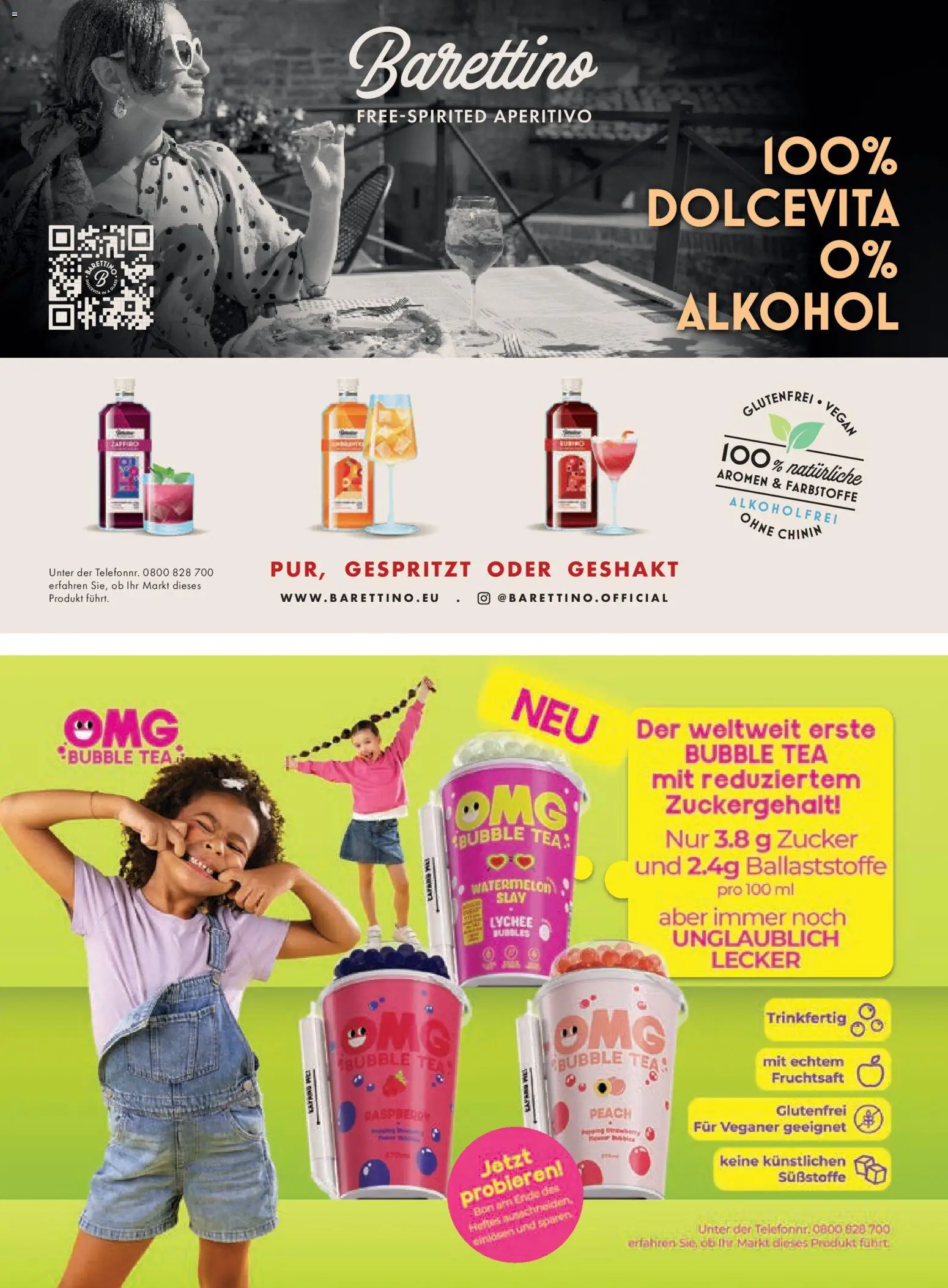 Billa AT akciós ujság - amely érvényes a következő dátumtól: 01.07.2026 | Oldal: 8 | Termékek: Alkohol, Tea, Vegán