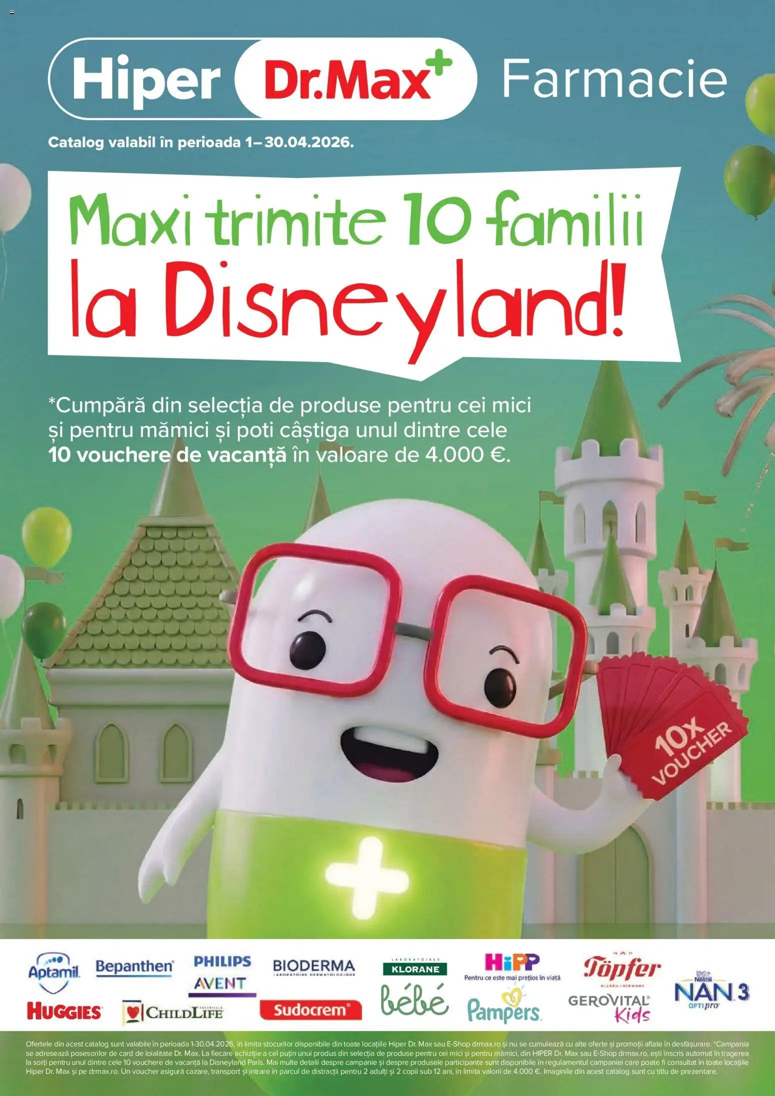 Noul catalog Dr.Max – valabil de la 01.04.2026 | Pagină: 1 | Produse: Enginar, Mici
