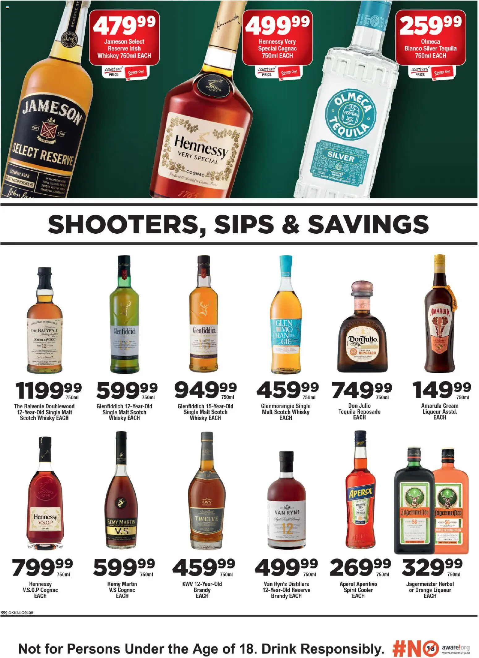 New OK Foods catalogue – valid from 02/07/2026 | Page: 2 | Products: Brandy, Cream, Whiskey, Ensalada de quino
