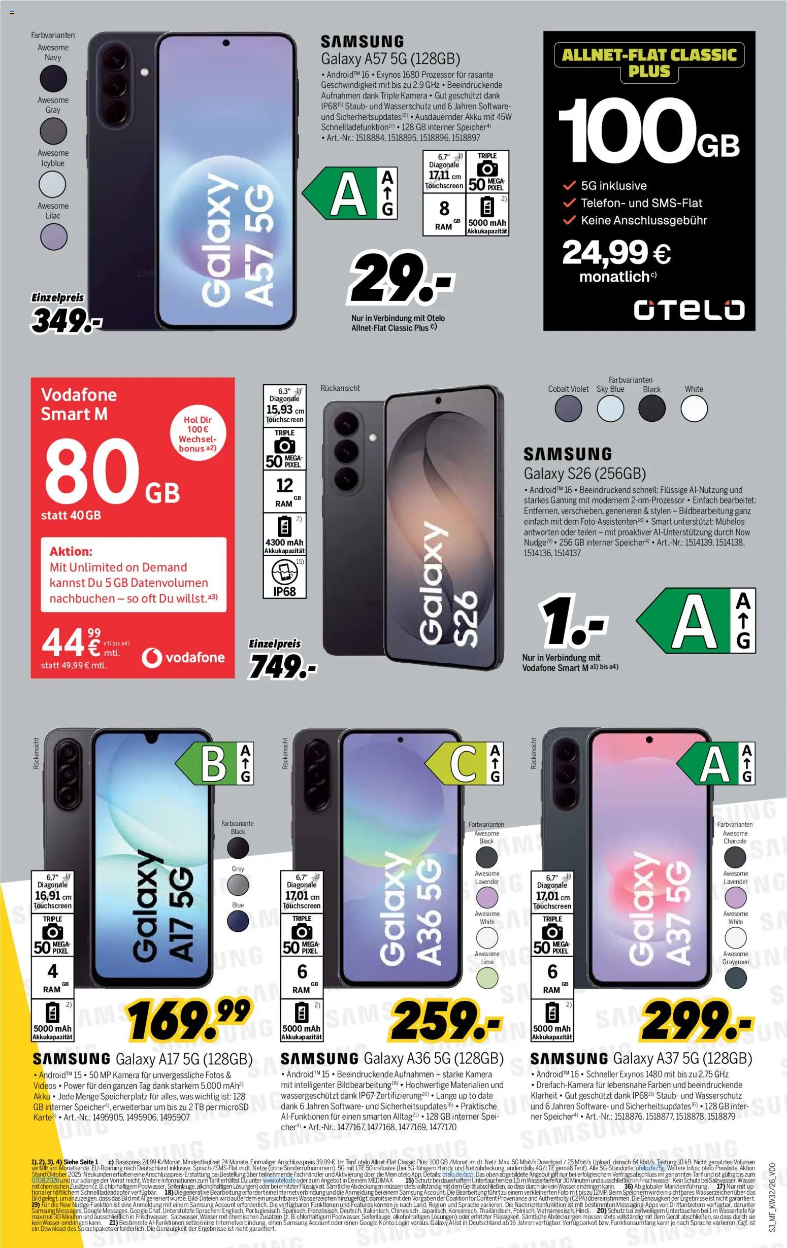 Medimax Mobilfunk Woche – gültig ab 01.08.2026 | Seite: 3