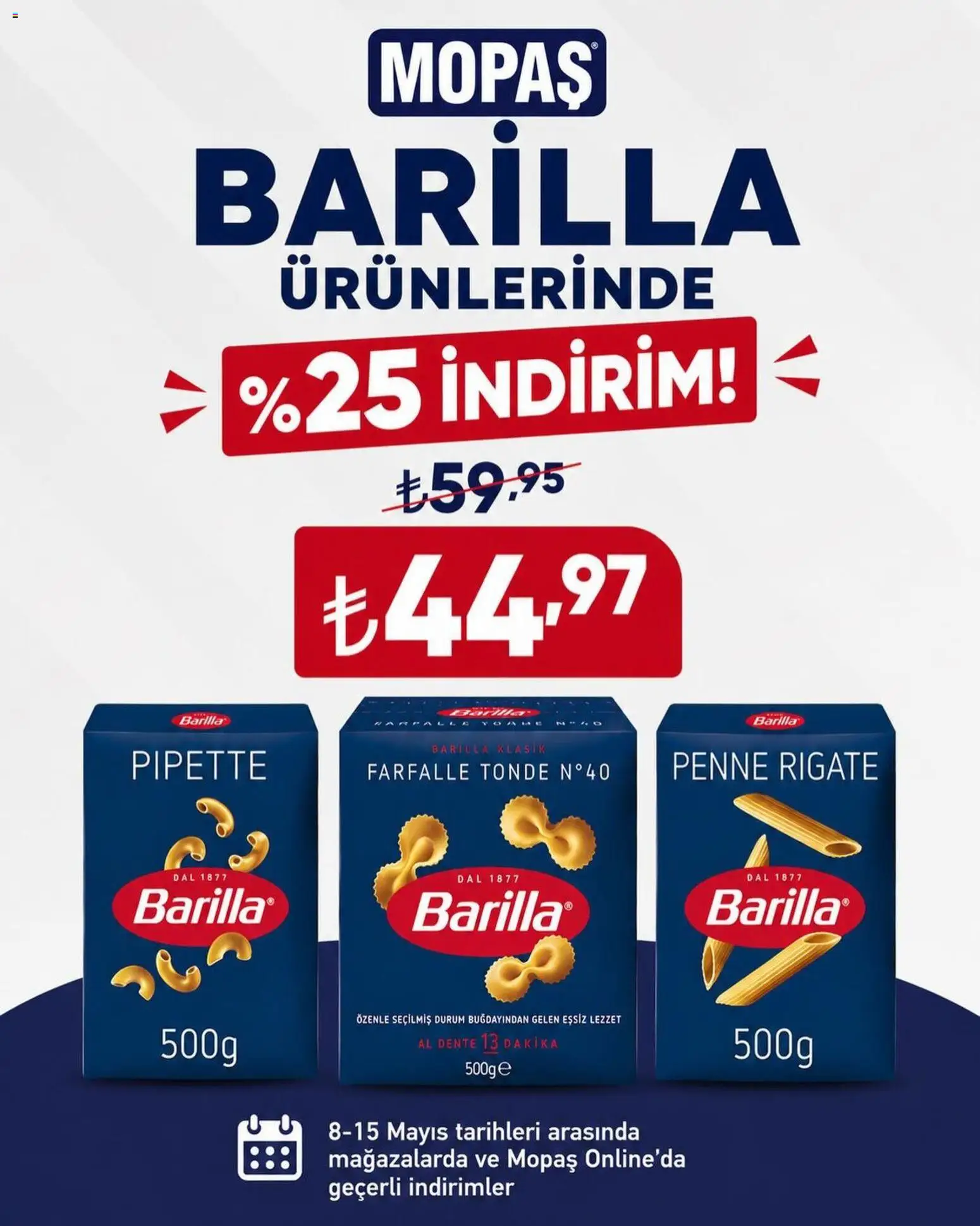 Mopaş İndirim - 08.05.2026 tarihinden itibaren geçerlidir | Sayfa: 1