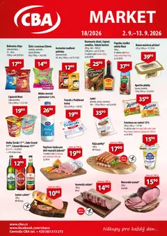 Náhled letáku CBA leták - Market od 02.09.2026
