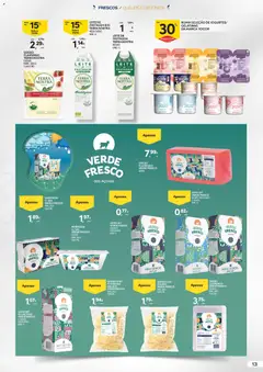 Pré-visualização Continente - O melhor dos Açores válido de 12.05.2026 | Página: 13 | Produtos: Sal, Leite, Manteiga, Queijo