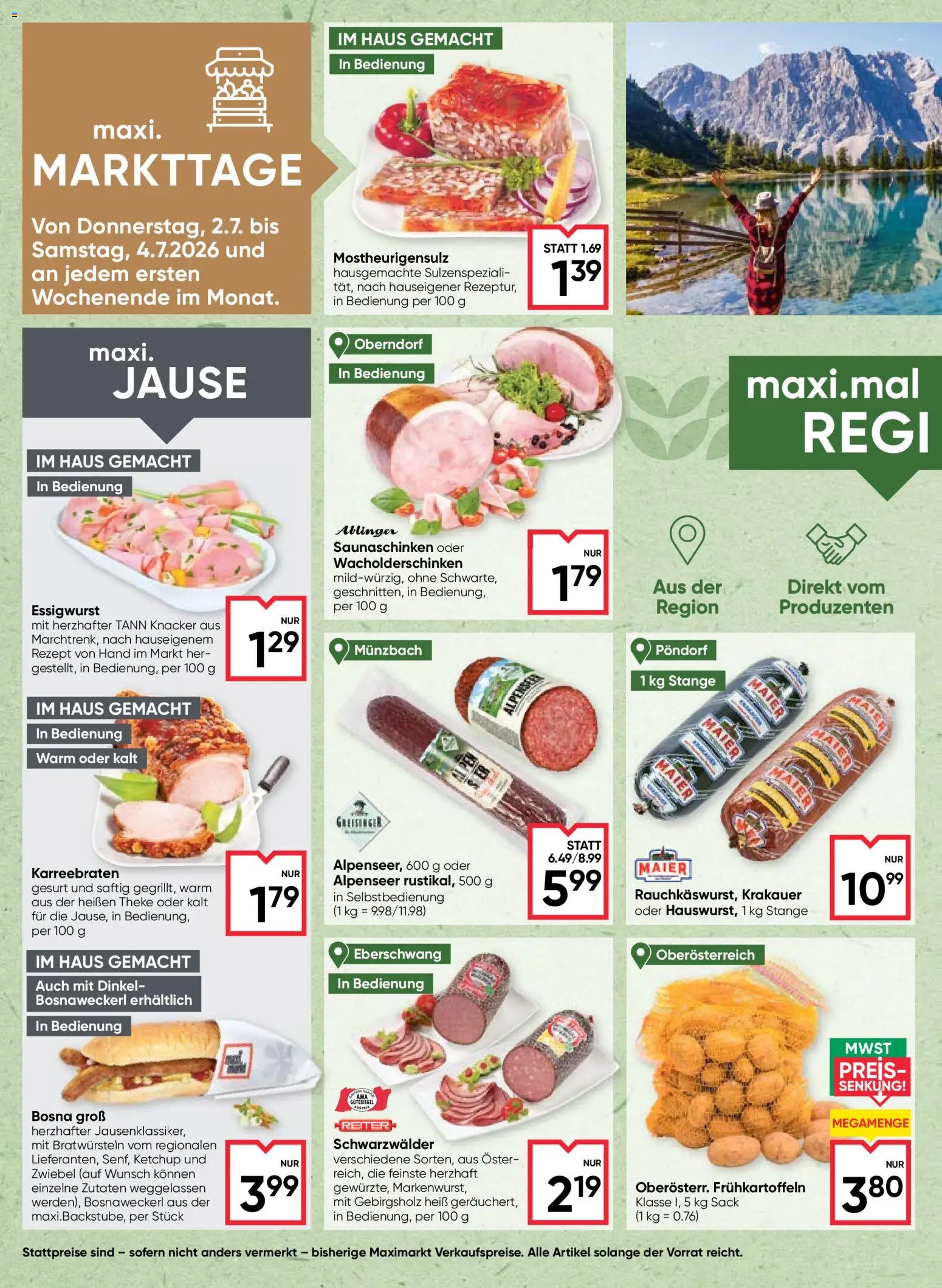 Maximarkt Flugblatt gültig ab 01.07.2026 | Seite: 6 | Produkte: Ketchup