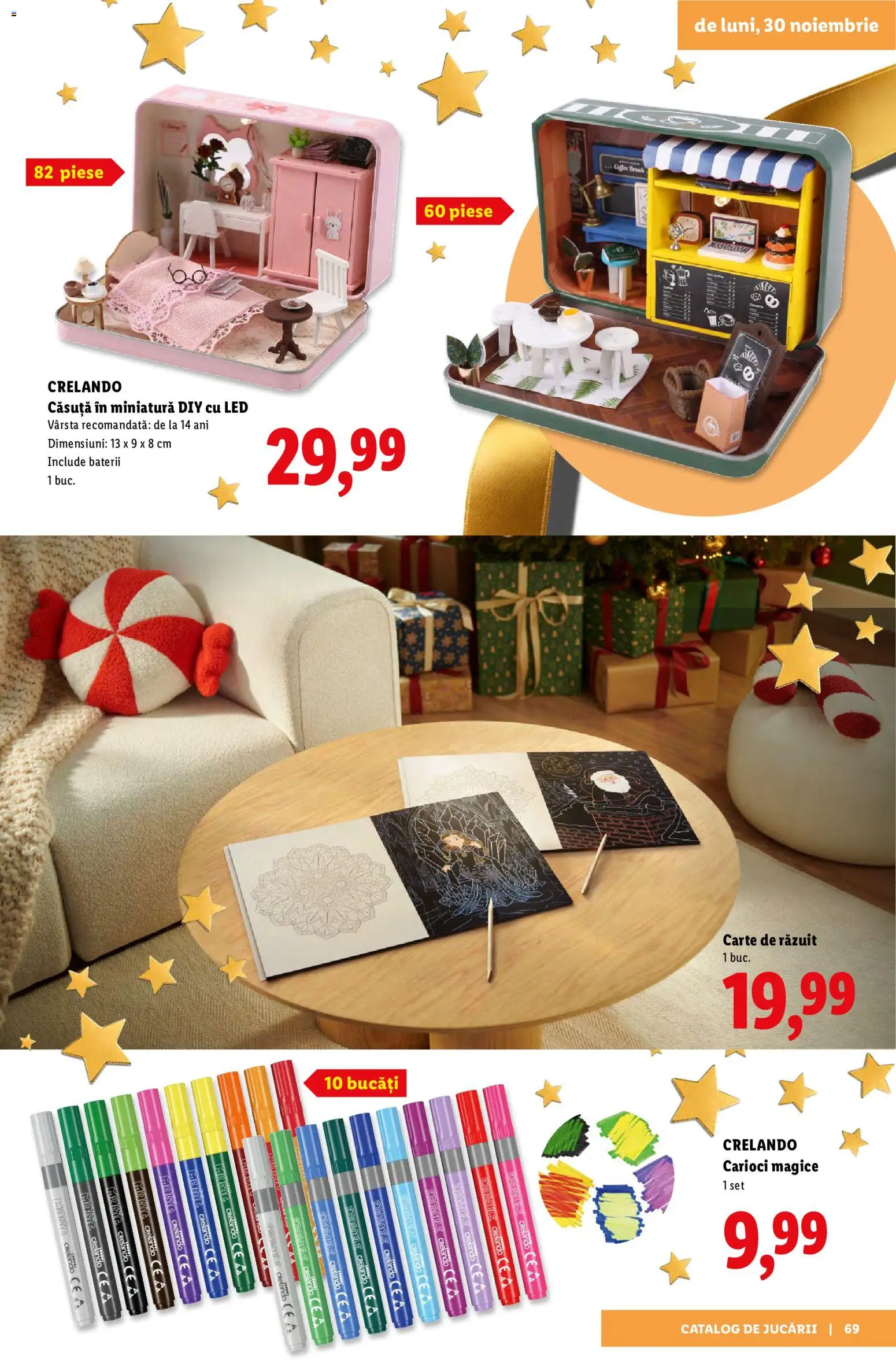 Noul catalog Lidl – valabil de la 02.11.2026 | Pagină: 69 | Produse: LED, Casuta, Magic, Baterii
