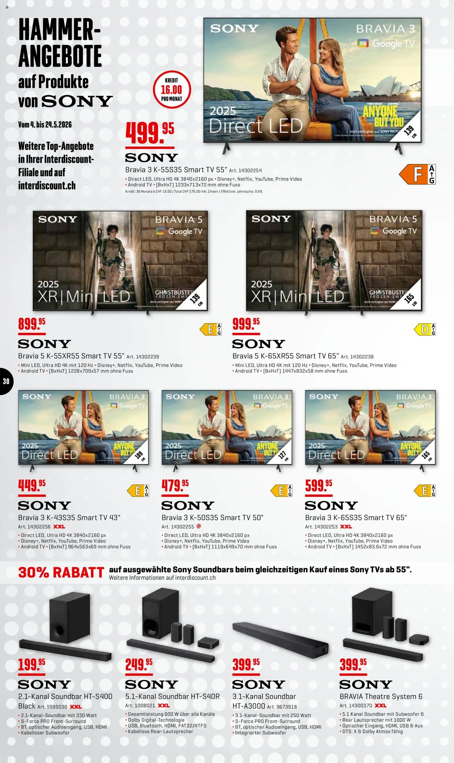 Interdiscount aktionen – gültig ab 04.05.2026 | Seite: 30