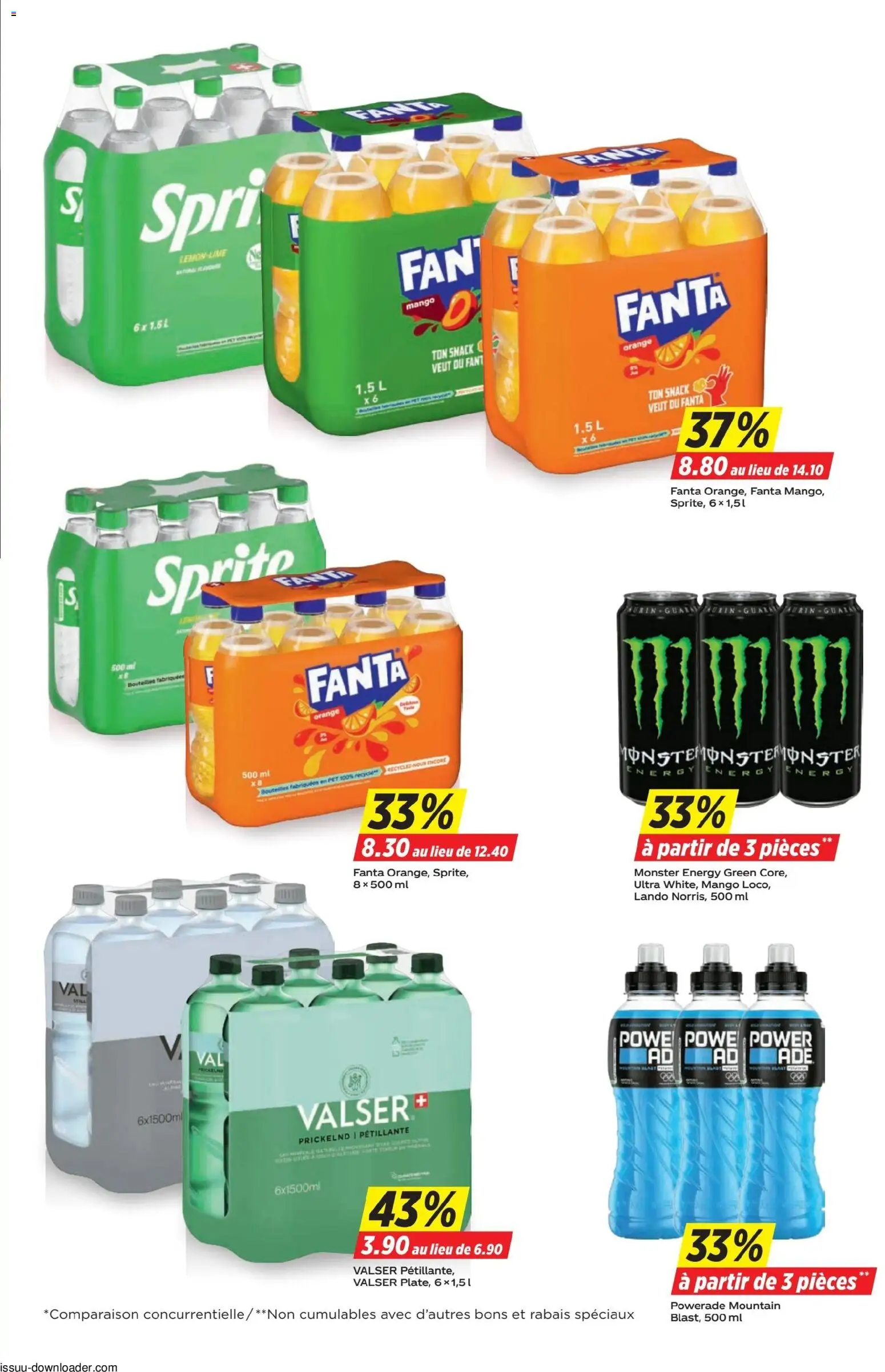 Denner aktionen FR – gültig ab 07.05.2026 | Seite: 15 | Produkte: Fanta, Sprite, Mango