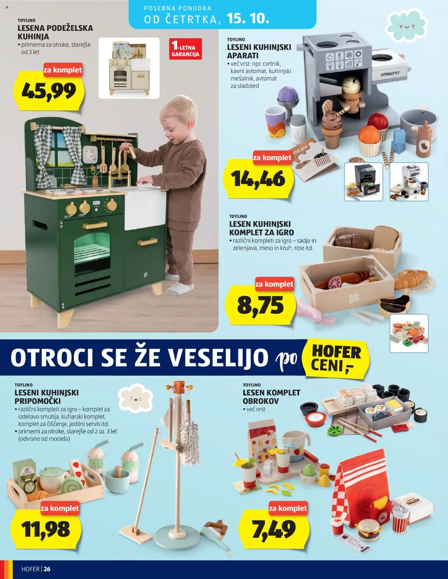 Novi Hofer katalog ponudbe – veljaven od 07.10.2026 | Stran: 26