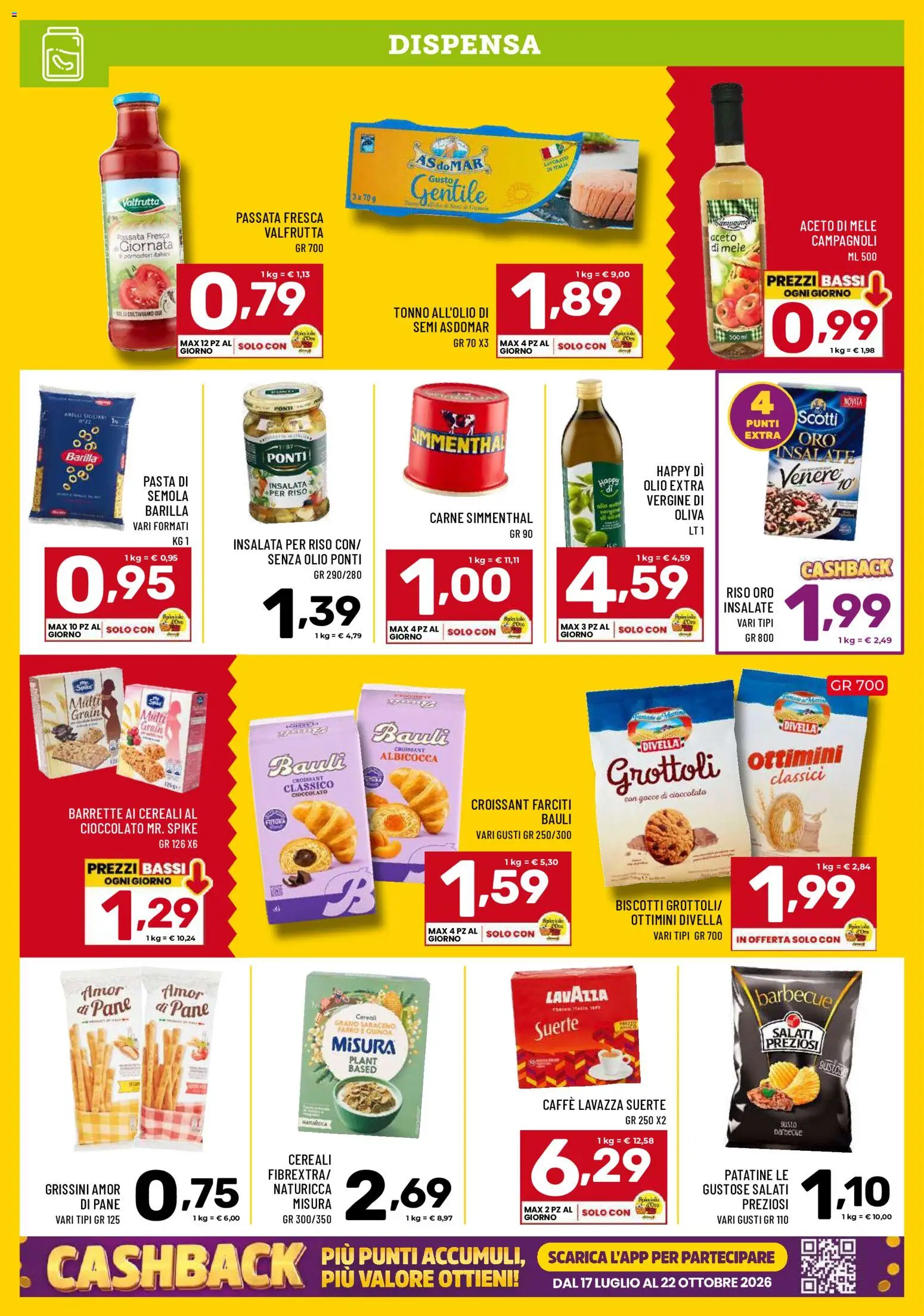 Volantino Il Centesimo del 11/08/2026 | Pagina: 8 | Prodotti: Riso, Insalata, Barbecue, Pasta