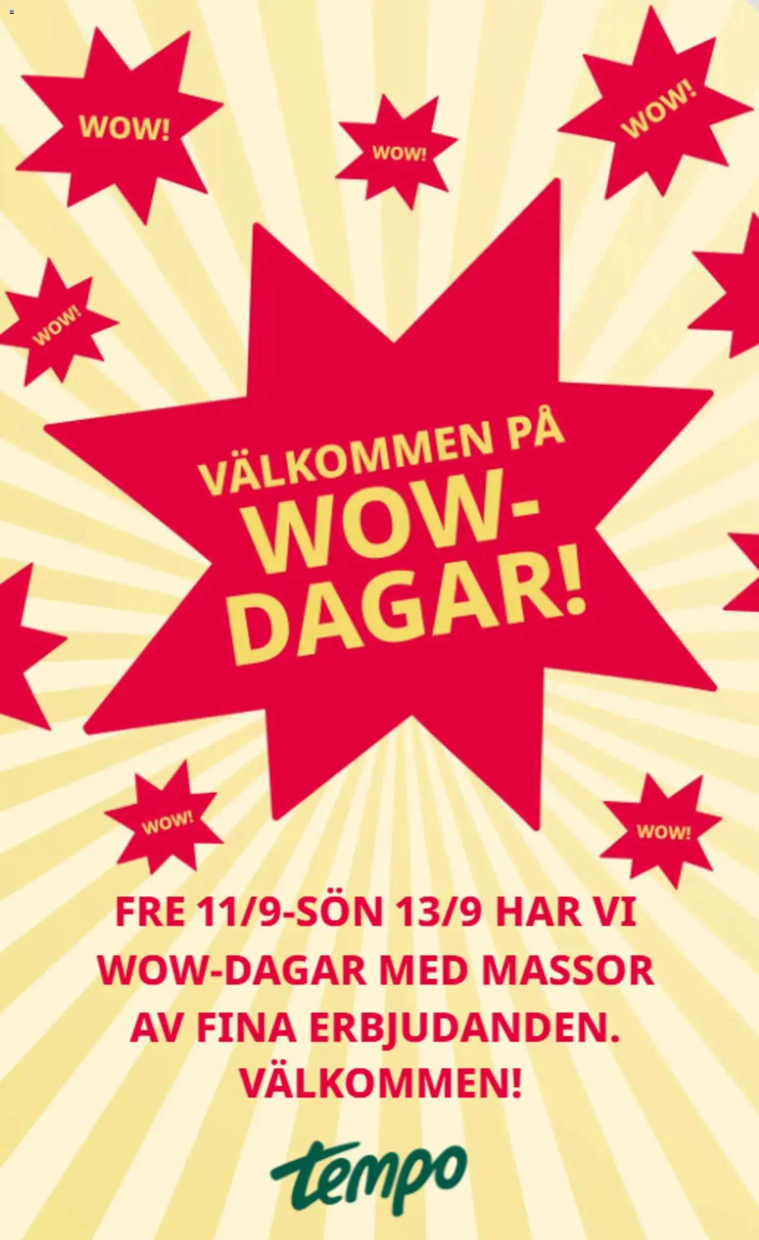Tempo reklamblad aktuell från 31/08/2026 | Sida: 3