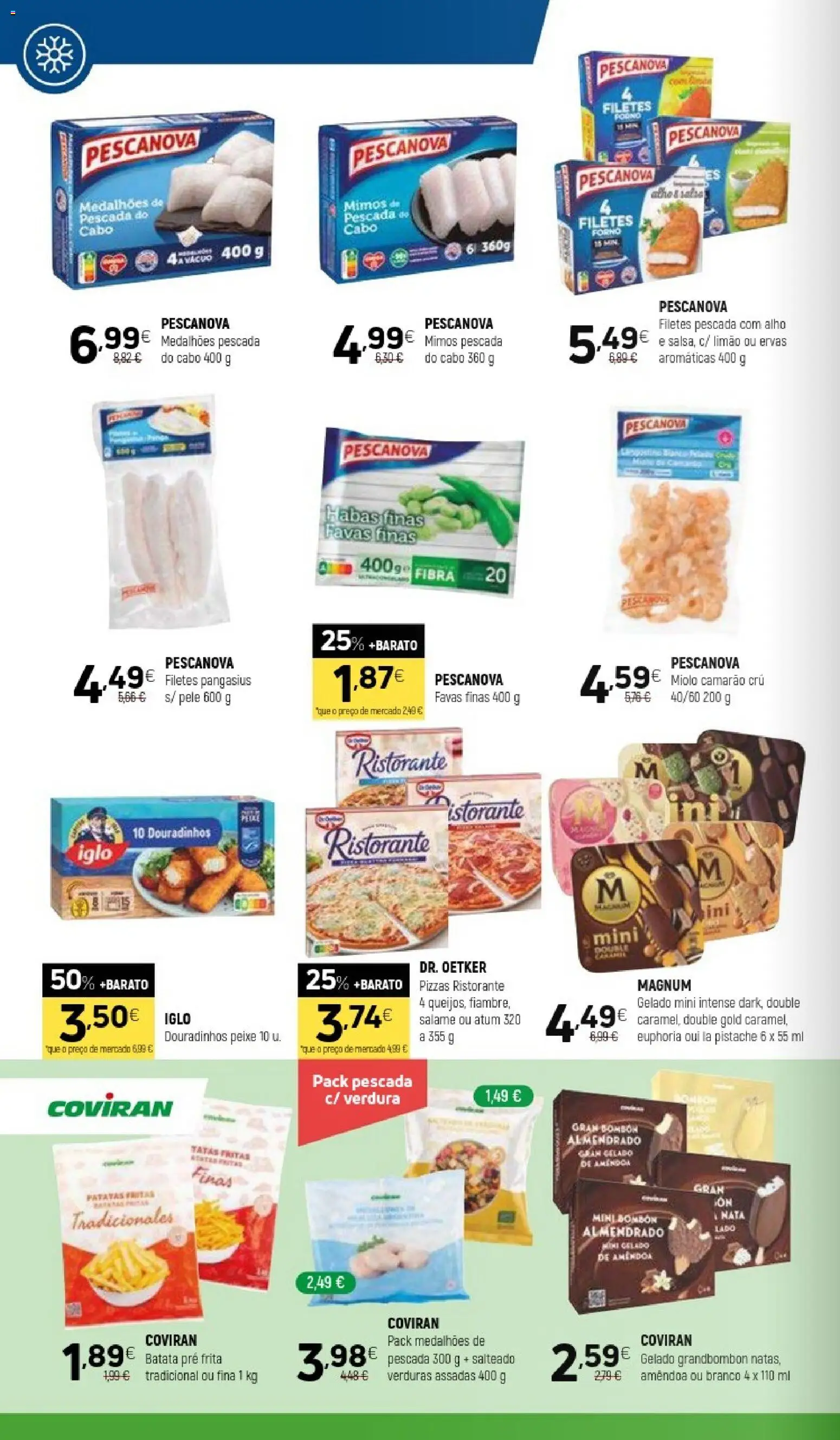 Coviran folheto │ válido de 22/09/2026 | Página: 6 | Produtos: Forno, Camarão, Gelado, Peixe