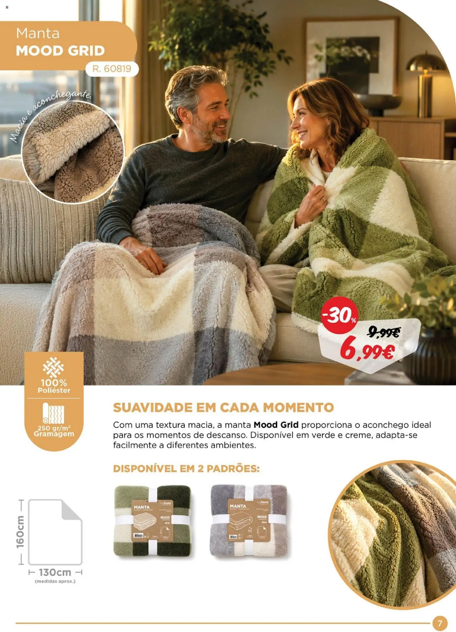 Espaço Casa Catálogo de Mantas 2026 │ válido de 28/10/2026 | Página: 7 | Produtos: Manta