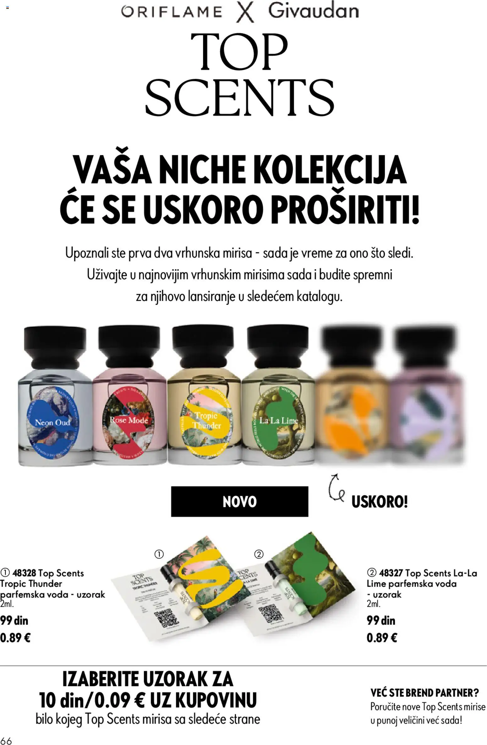 Oriflame katalog - važi od 15.07.2026 | Strana: 66 | Proizvode: Sto, Voda