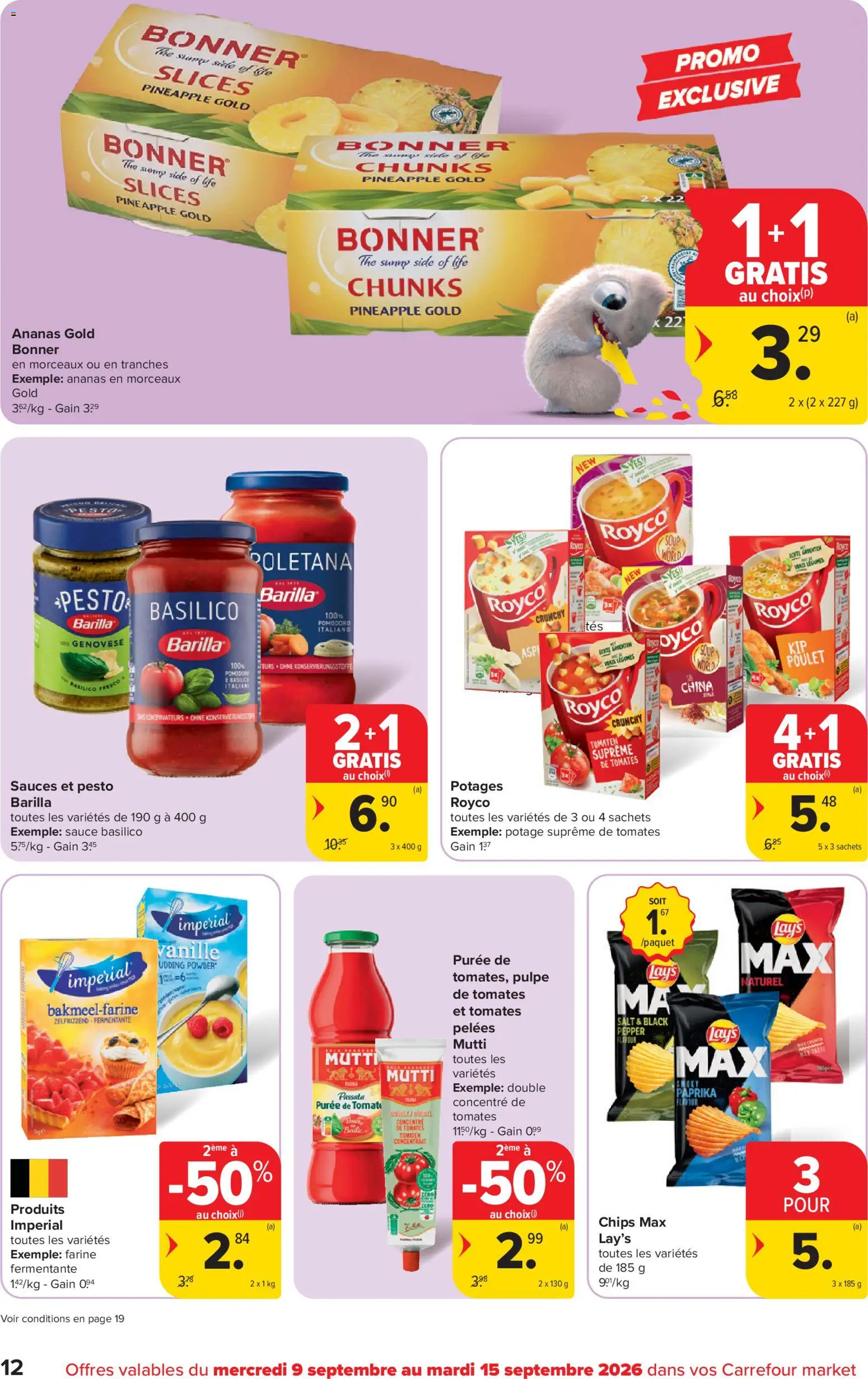 {H1} | Pagina: 12 | Producten: Tomaten, Ananas, Chips, Barilla