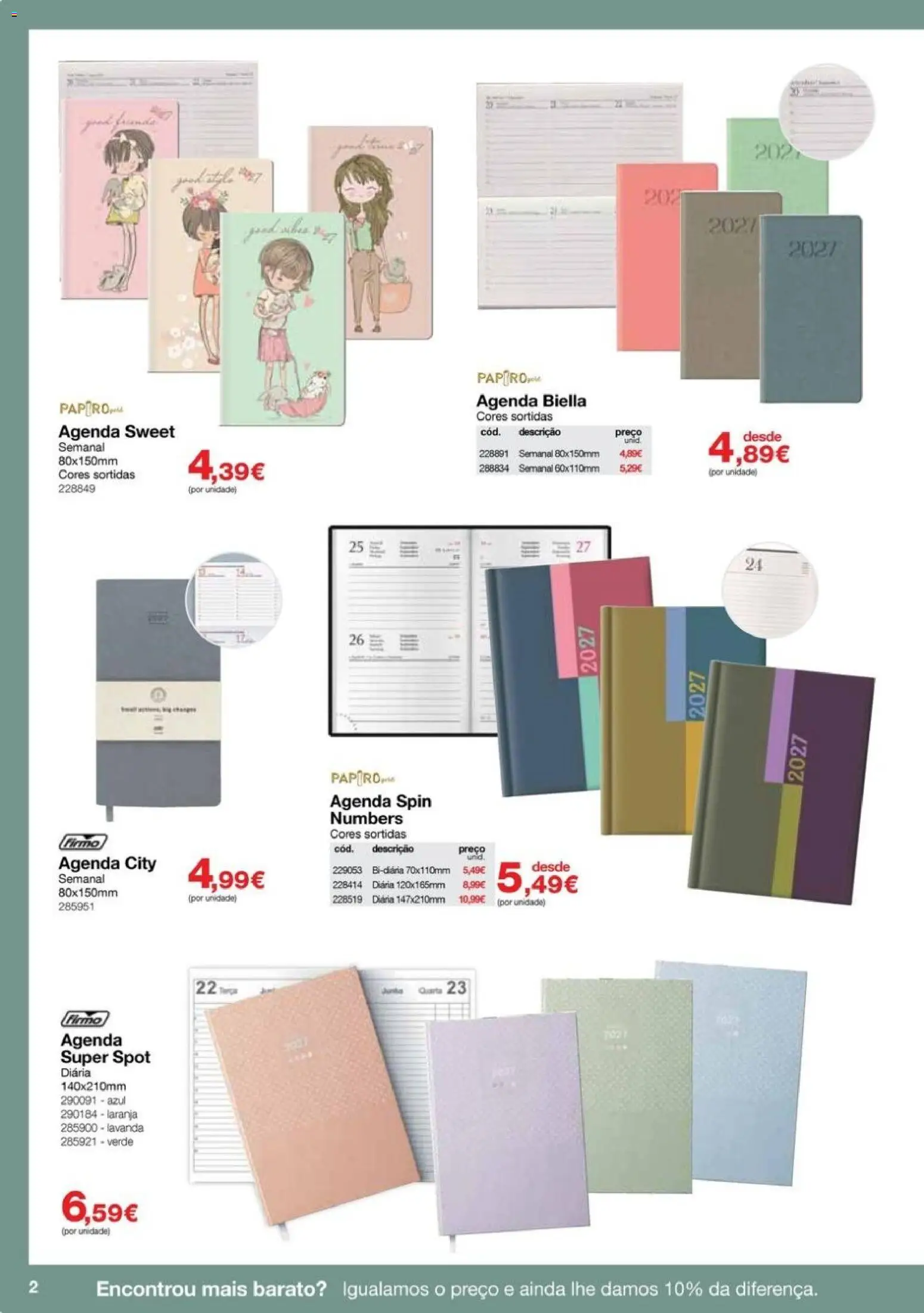 Staples folheto Agendas 2027 │ válido de 19/10/2026 | Página: 2
