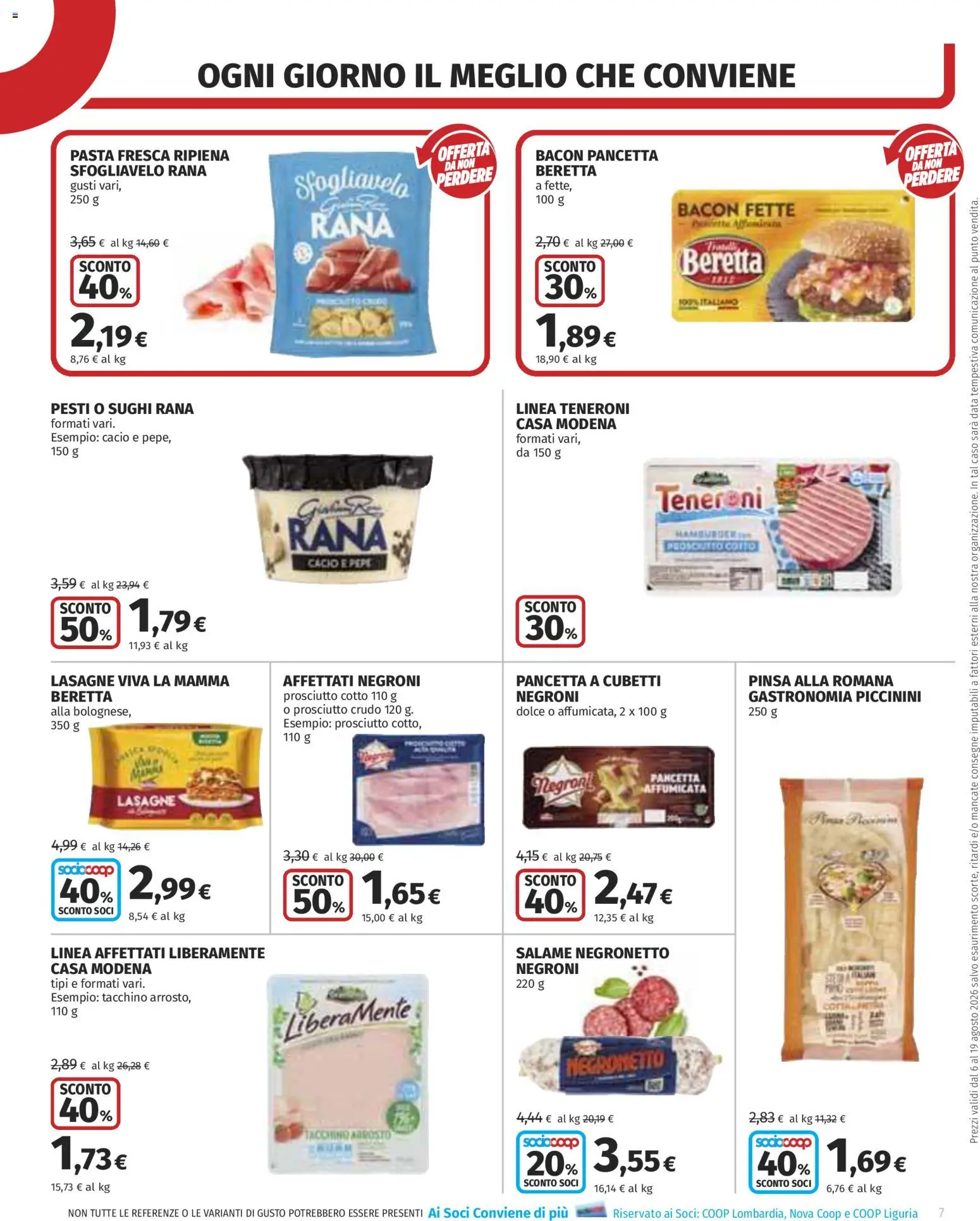 Volantino COOP del 06/08/2026 | Pagina: 7