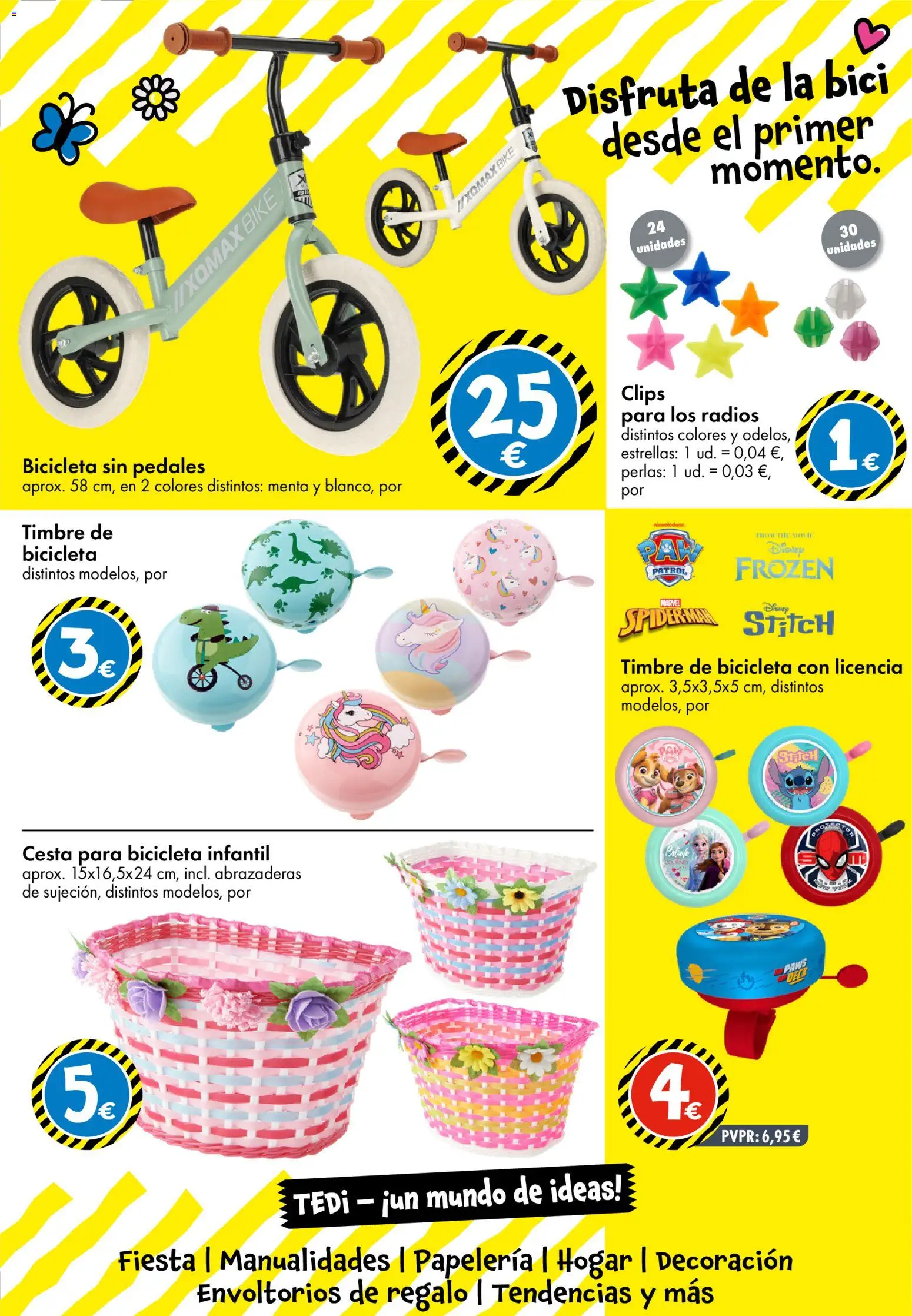 TEDi folleto │ válido desde el 06.03.2026 | Página: 18 | Productos: Bicicleta, Cesta