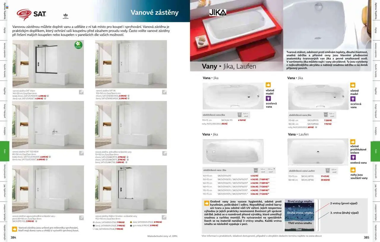 Siko koupelny katalog Koupelny 2025/2026 od 14.10.2025 | Strana: 194 | Produkty: Osvětlení, Wc, Vana, Barvy