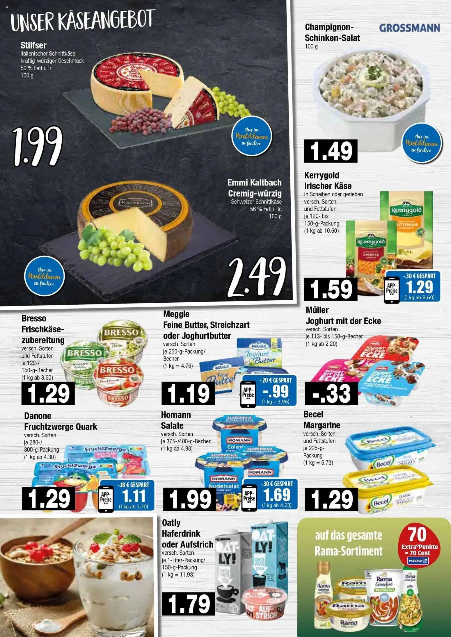 Edeka prospekt Hamburg – gültig ab 01.06.2026 | Seite: 4 | Produkte: Quark, Butter, Oatly, Frischkase
