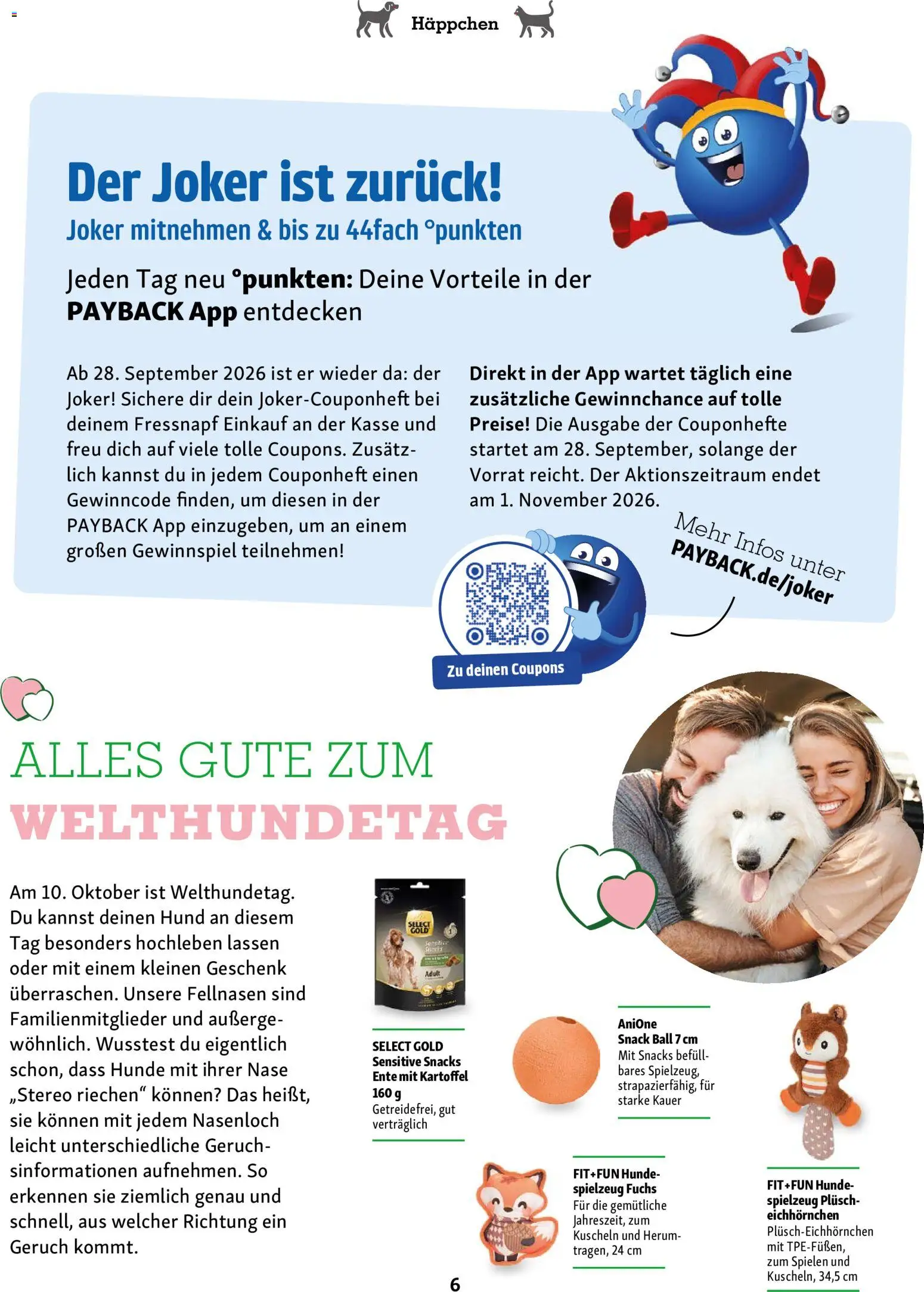 Fressnapf Friends Magazin – gültig ab 01.09.2026 | Seite: 6 | Produkte: Ente