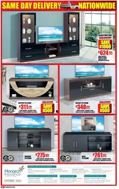 Lewis Stores specials catalogue – valid from 06/07/2026 | Page: 4 | Products: Cover, TV, Wall unit