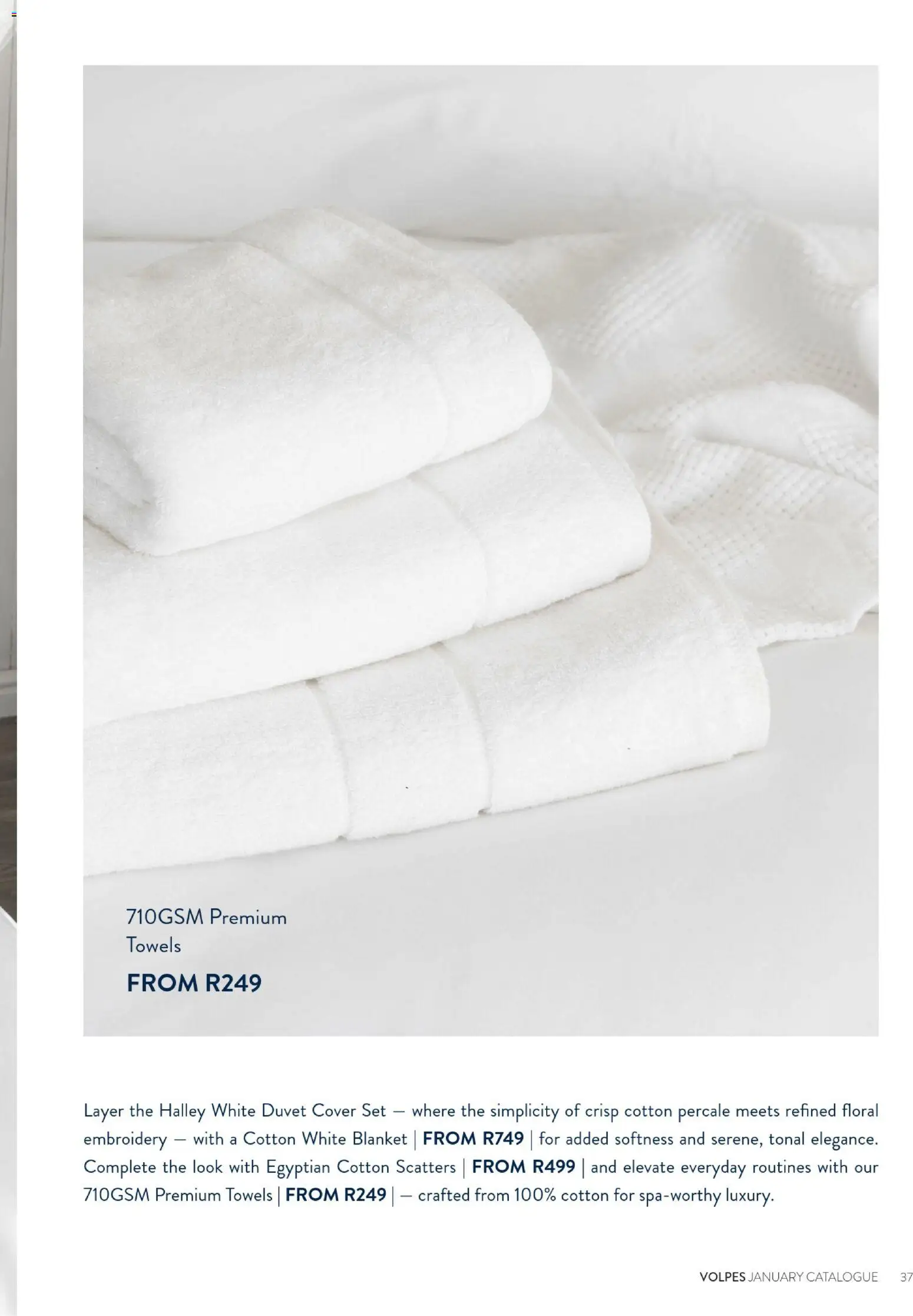 New Volpes catalogue – valid from 01/01/2026 | Page: 71 | Products: Cover, Towels, Duvet, Blanket