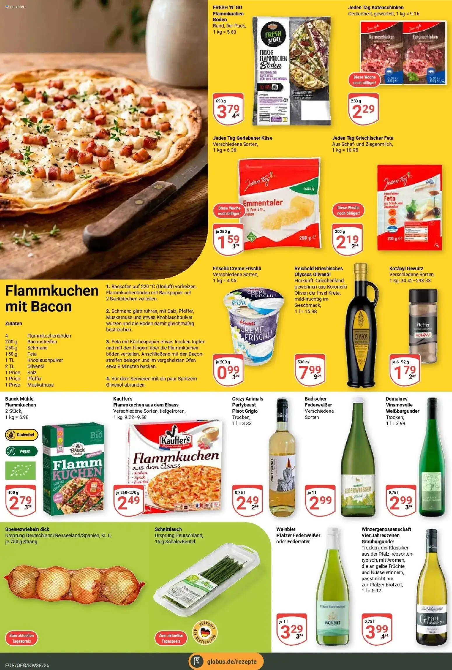 Globus Prospekt Forchheim (ab 14.09.2026) » Angebote online | Seite: 17 | Produkte: Feta, Creme, Pfeffer, Nüsse