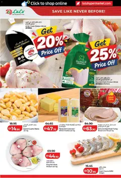 Preview of Lulu Hypermarket - Big 4 Days Sale - Dubai & Northern Emirates valid from 1 Oct, 2026 | Page: 10 | Products: Beans, Chicken, Steak, Fish