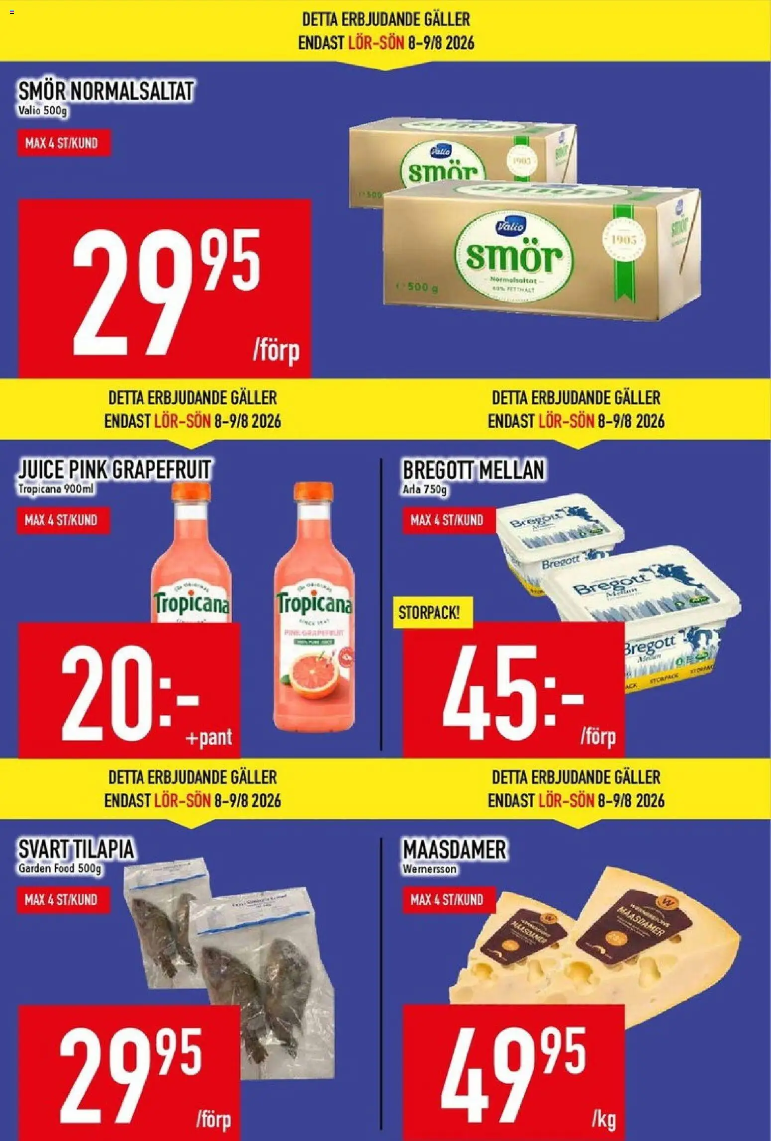 Matdax reklamblad aktuell från 03/08/2026 | Sida: 5