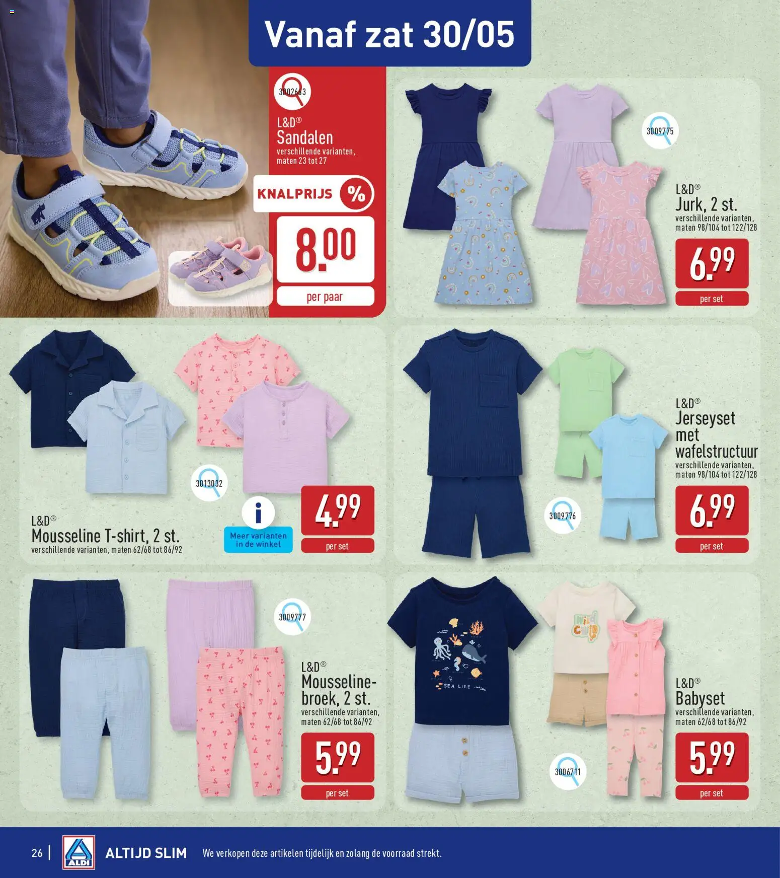 {H1} | Pagina: 26 | Producten: Sandalen