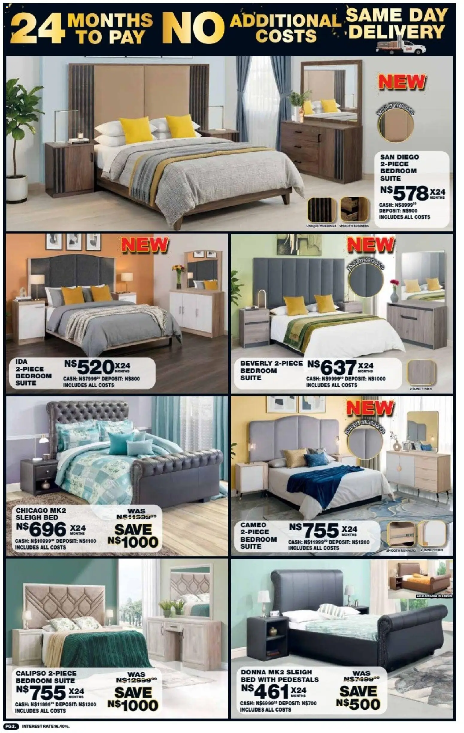 New Lewis Stores catalogue – valid from 10/08/2026 | Page: 2 | Products: Bed