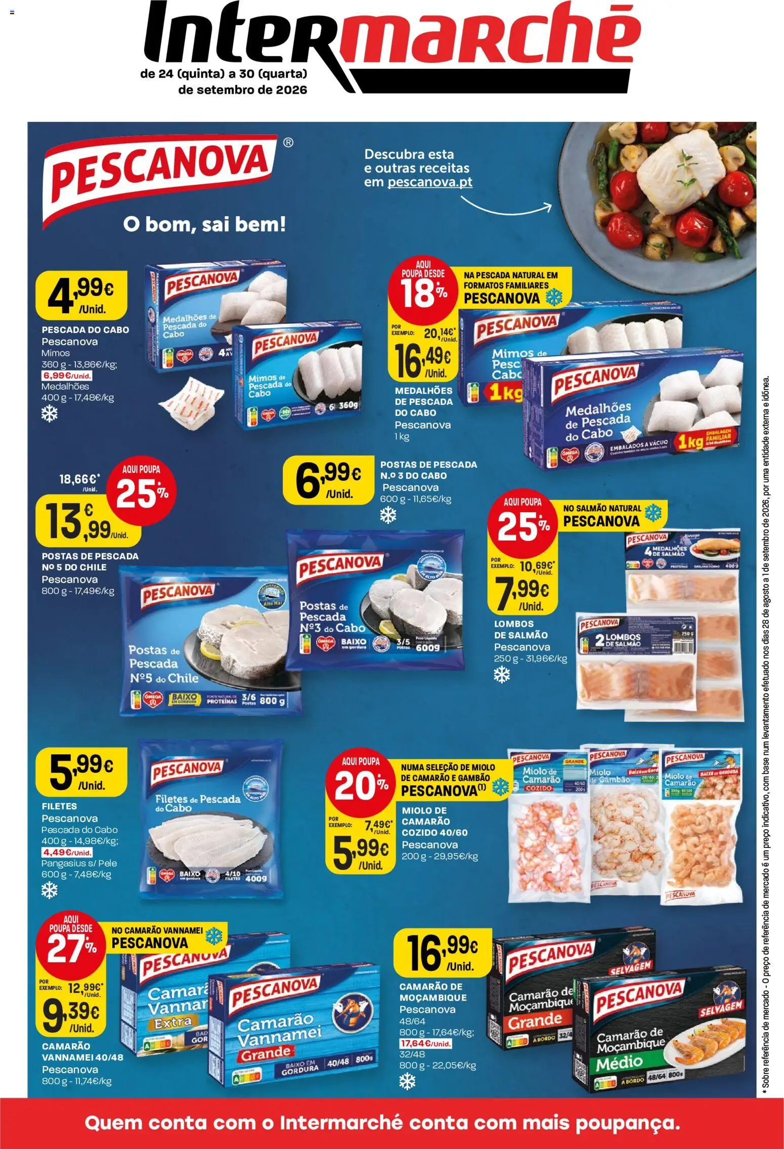Intermarché folheto especial Pescanova │ válido de 24/09/2026 | Página: 1
