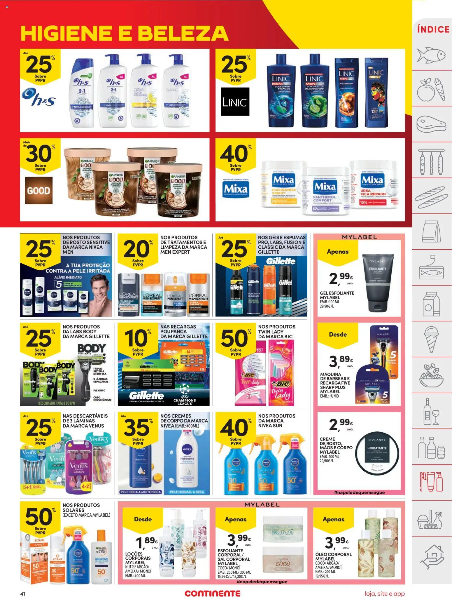 Continente folheto │ válido de 07/07/2026 | Página: 43 | Produtos: Sal, Óleo, Creme