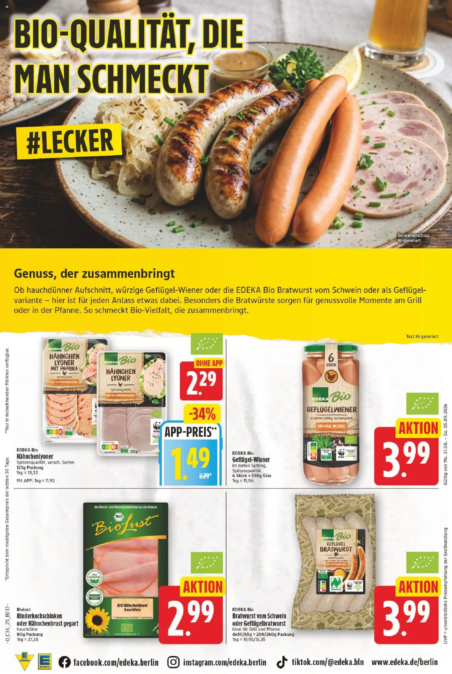E center Prospekt – gültig ab 31.08.2026 | Seite: 27 | Produkte: Grill, Hahnchen, Paprika, Fleisch
