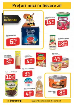 Ofertele Supeco valabile de la 17.09.2026 | Pagină: 10 | Produse: Pate, Pâine, Orez, Sos