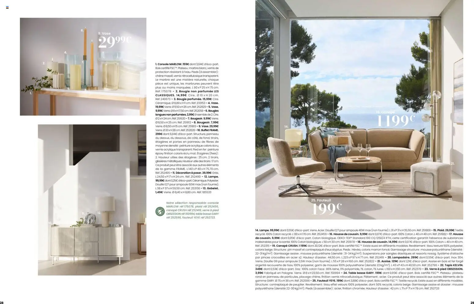 {H1} | Page: 15 | Produits: Coton, Plaid, Canapé, Peinture acrylique