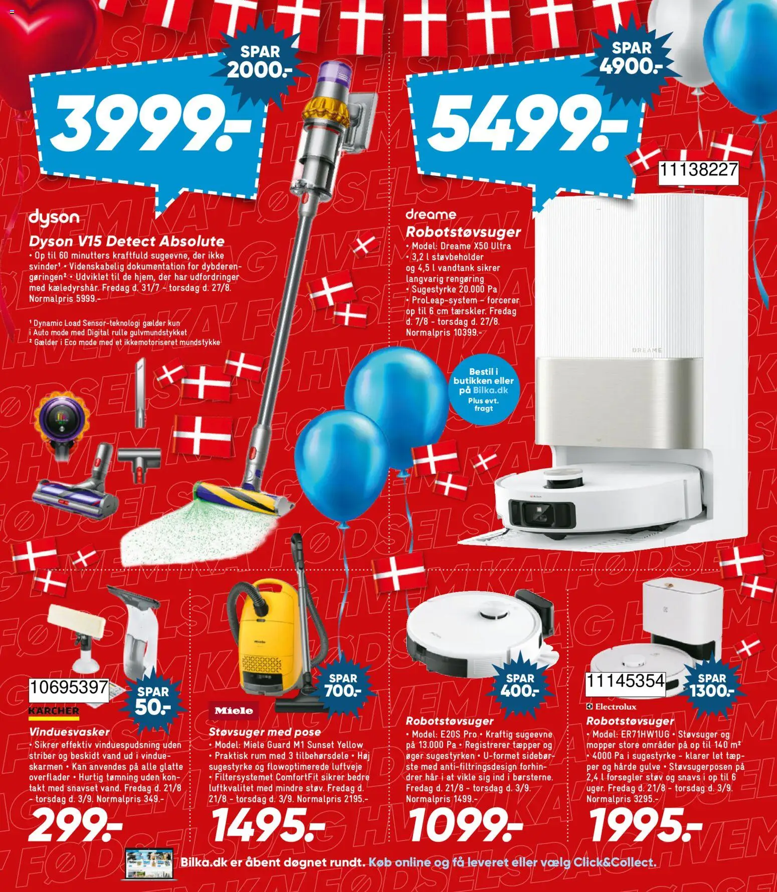 Bilka tilbudsavis – gyldig fra 21/08/2026 | Side: 19 | Produkter: Robotstøvsuger, Støvsuger
