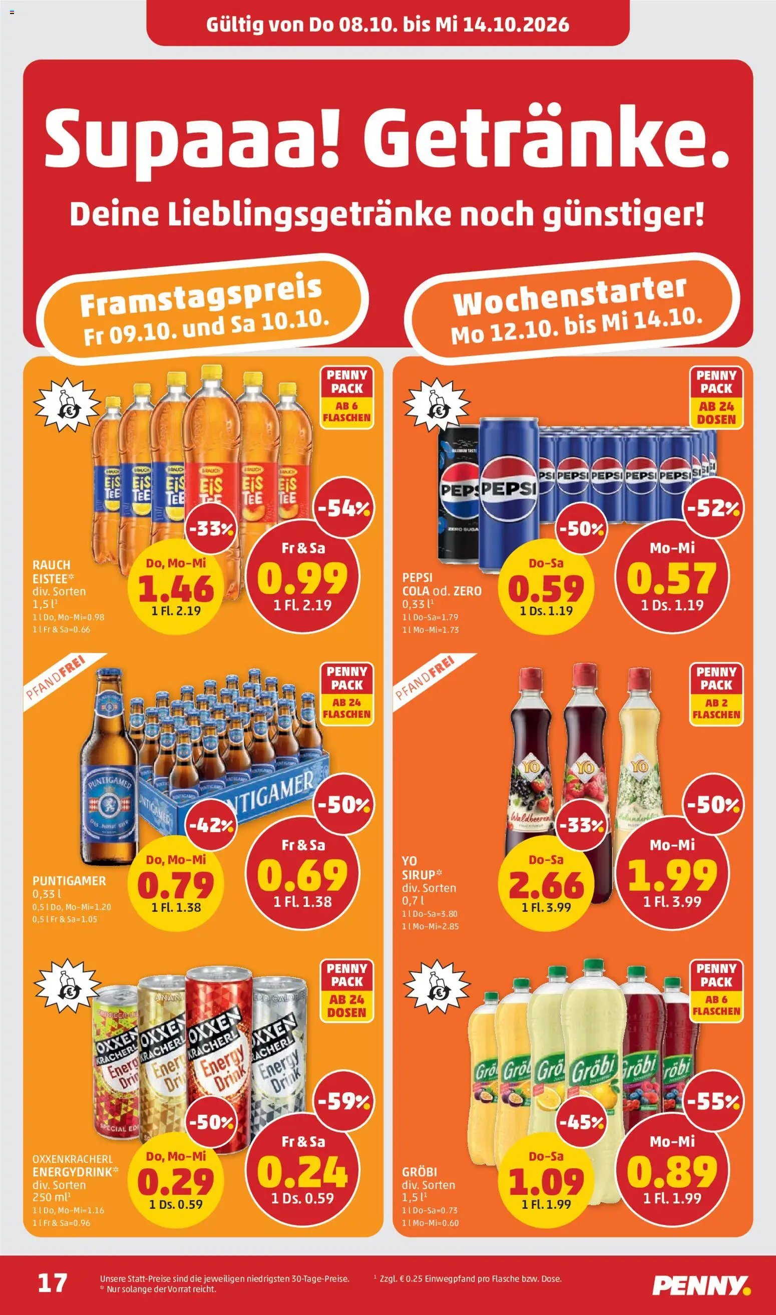 Penny Markt Flugblatt gültig ab 04.10.2026 | Seite: 17