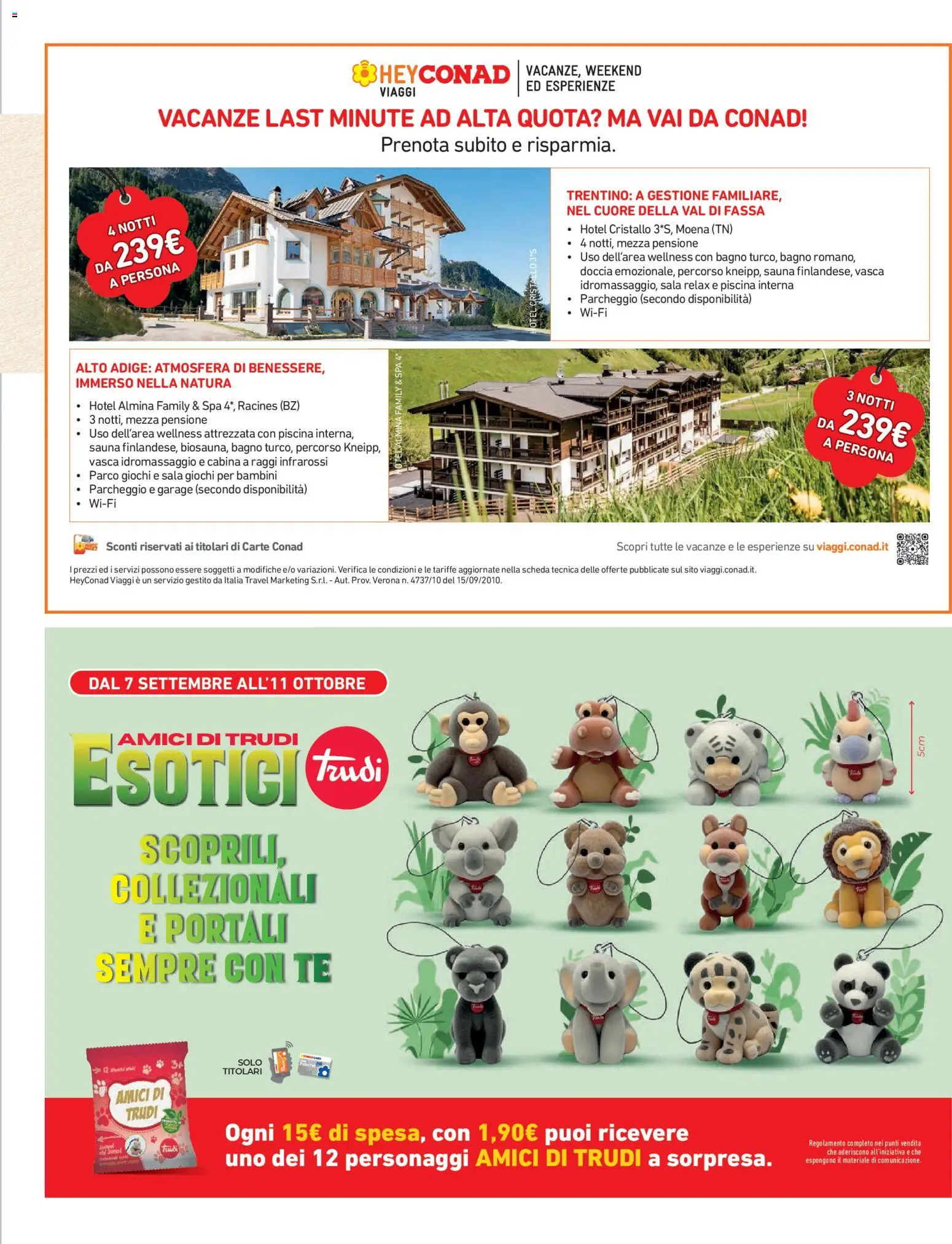 Volantino Conad del 11/09/2026 | Pagina: 13 | Prodotti: Tè, Piscina, Bagno, Doccia