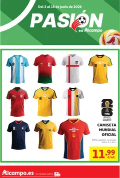 Vista previa Alcampo Pasión válido desde el 02.06.2026