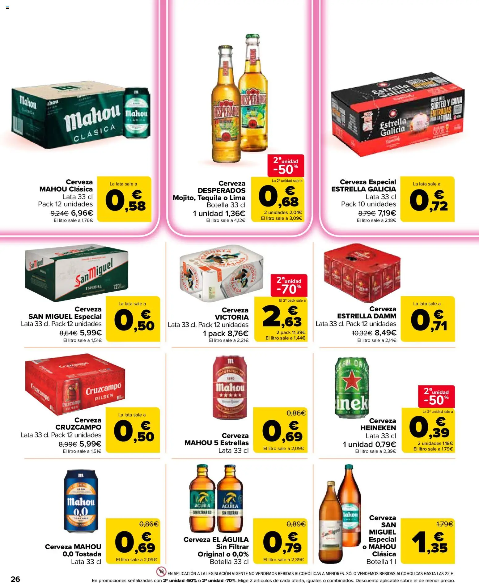 Carrefour Market folleto │ válido desde el 28/07/2026 | Página: 26 | Productos: Lima, Cerveza, Παρμεζάνα, Σπανάκι