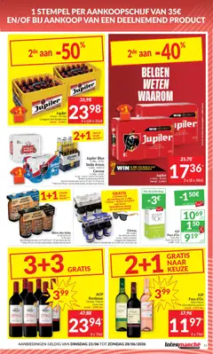 Intermarché folder week 26 - Voorbeeld van een folder van Intermarché, geldig van 23/06/2026 | Pagina: 11 | Producten: Fles, Bier, Kaart
