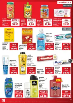 Náhled letáku GLISS Šampon/Balzám/Maska, různé druhy 150 ml/200 ml/400 ml od 09.09.2026 | Strana: 39