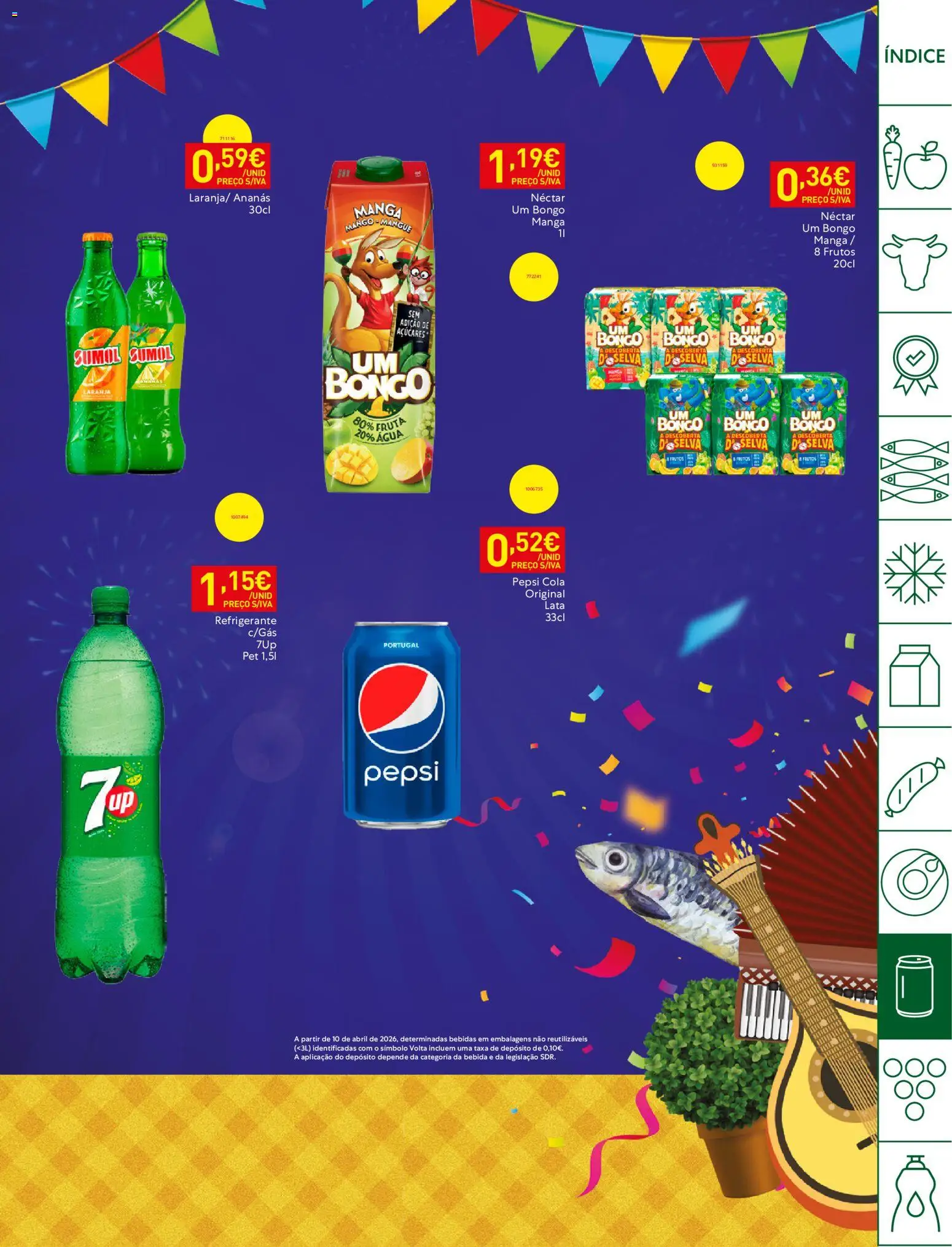 Recheio Horeca Madeira │ válido de 18/08/2026 | Página: 19 | Produtos: Agua, Bebidas, Ananás, Bebida