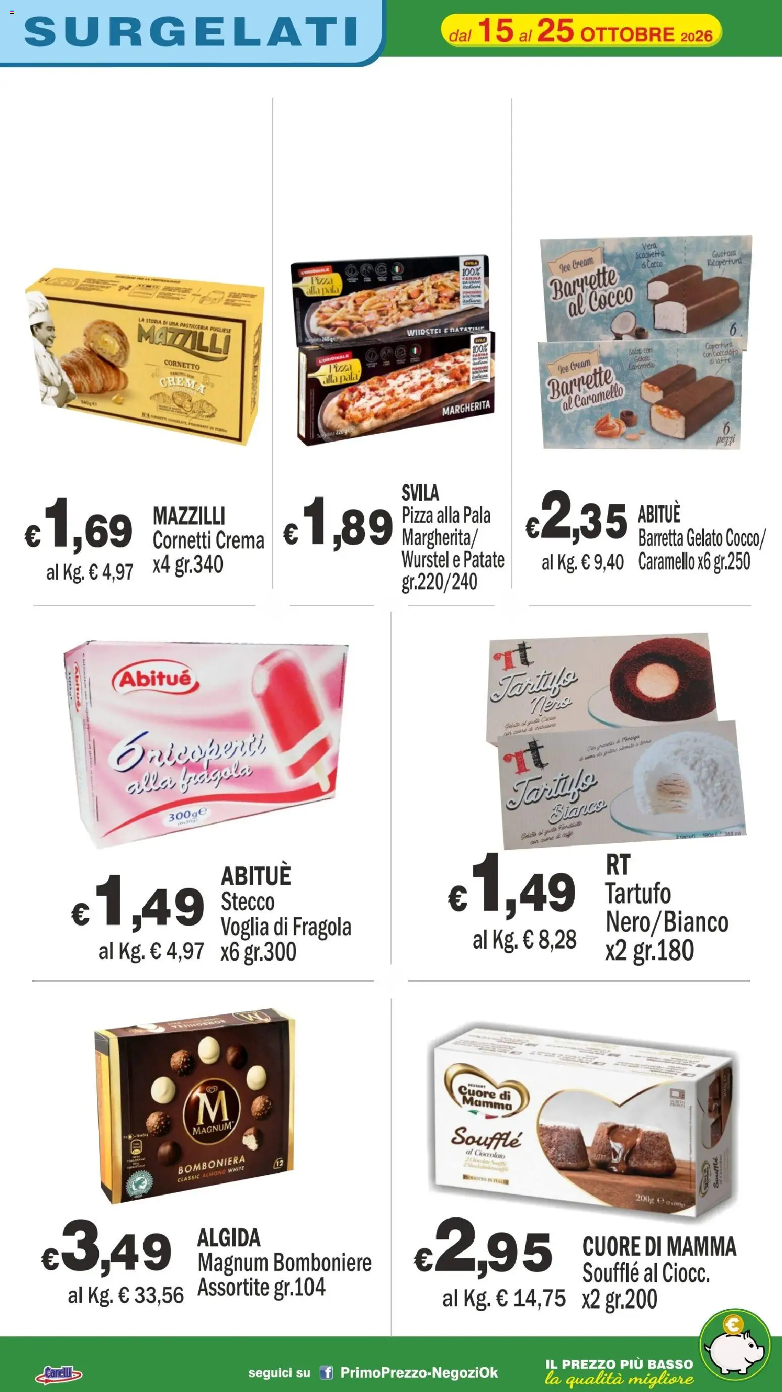 Volantino Primo Prezzo del 15/10/2026 | Pagina: 43